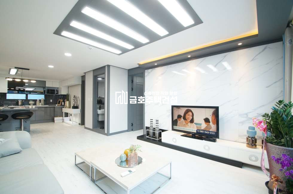 인천 미추홀구 주안동 드림타워 / 3룸 2룸 / 전세대 슬라이딩 붙박이장/ LG 스타일러 / 2룸 LG빌트인 냉장고/ 분양 매물번호 11005 사진 4